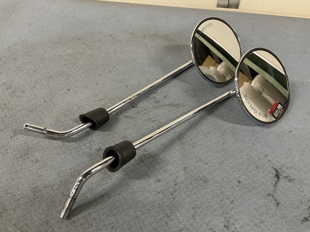 Vespa ミラー 丸型 純正　未使用 丸型ミラー 左右セット - VESPA99.com ONLINE SHOP