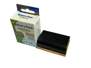 LP-E6 LP-E6NH CANON対応 互換バッテリー カメラ対応 大容量【7.2V 2750mAh】リチウムイオン充電池