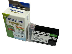 EN-EL15/EN-EL15A 互換バッテリー 大容量2800mAh 対応EN EL15/1V1/D500/D7100/D750/D7000/D7200/D7500/D810/D610/D800/D600/D800e/D810a/Z6