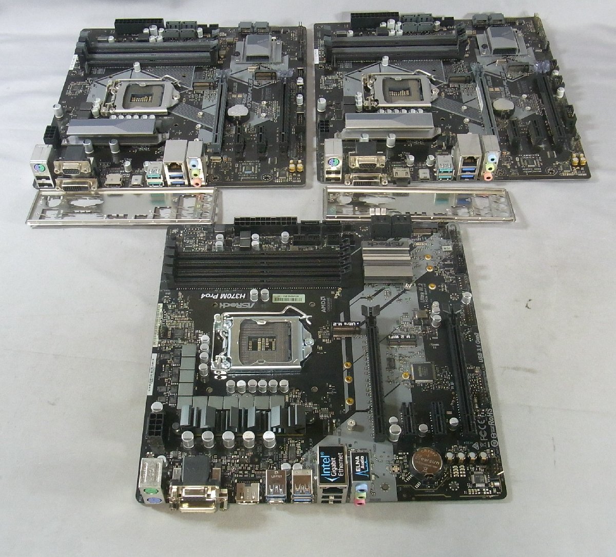 CPU, マザーボード, メモリ, CPUクーラー【ジャンク品まとめ売り】 ジャンク】マザーボード CPU メモリーセット ジャンク