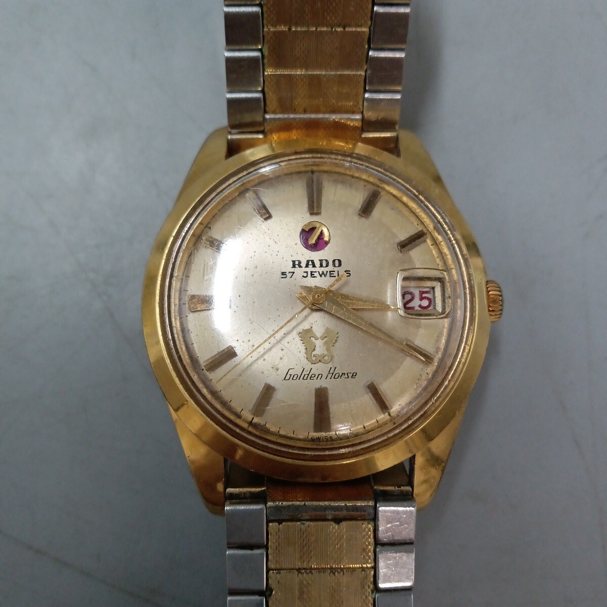 【稼働/新品未使用】RADO ラドー AT/自動巻 腕時計 ゴールド文字盤 2025年最新】Yahoo!オークション -ラドー(ラドー)の中古品・新品