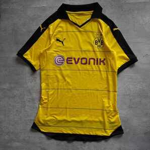 15/16 ドルトムント マルコ ロイス オーセンティックユニフォーム Player Issue HOME KIT XLサイズ PUMA プーマ 香川真司時代