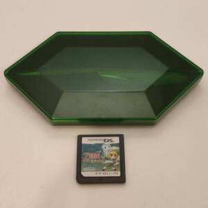 102410●DS ゼルダの伝説 大地の汽笛 ソフトのみ 羽根ペン型オリジナル透明タッチペン付●