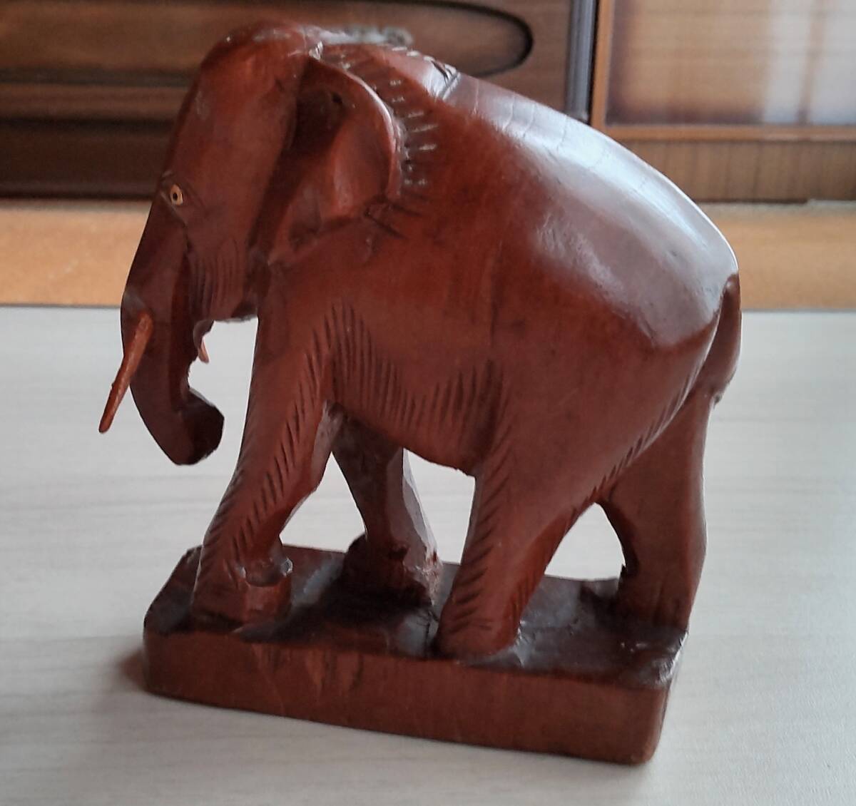 2025年最新】Yahoo!オークション -木彫りの象の置物の中古品