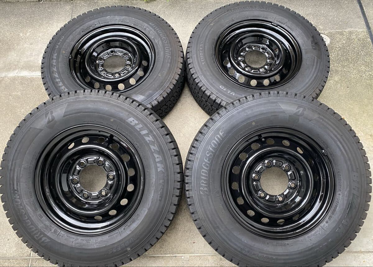 ハイエース200系 純正スチールホイール　ブリヂストン貨物用タイヤ中古2本セット 楽天市場】ハイエース (200系)純正スチールホイール(フル