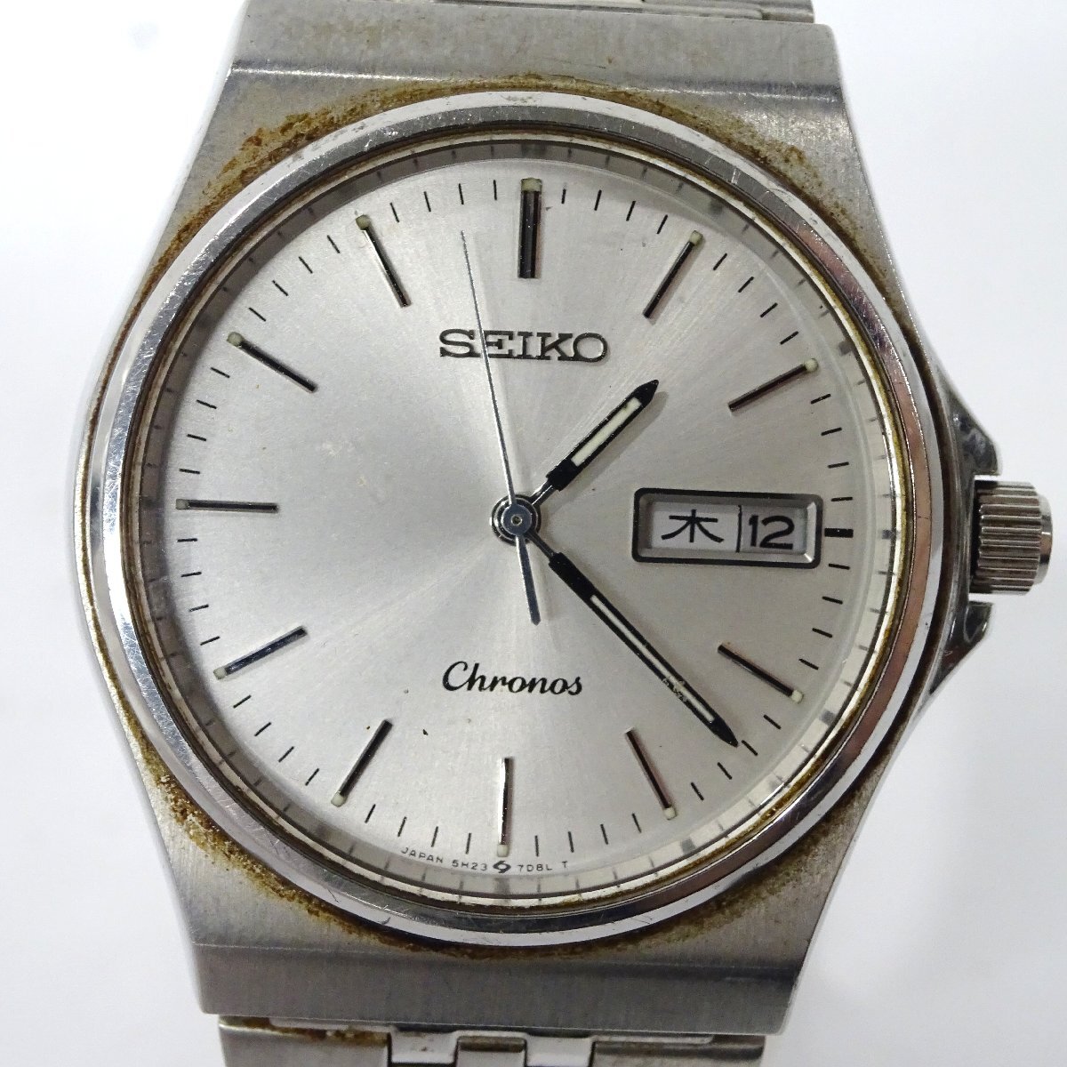 セイコー　クロノス　クォーツ腕時計 Yahoo!オークション -「セイコー クロノス クォーツ」の落札相場