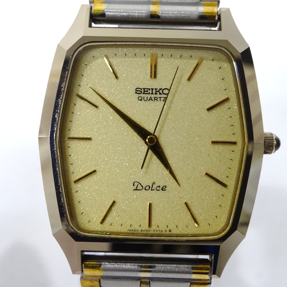 レア　SEIKO セイコー ドルチェ 腕時計 クォーツ コンビ 稼働品 レア SEIKO セイコー ドルチェ 腕時計 クォーツ コンビ 稼働品