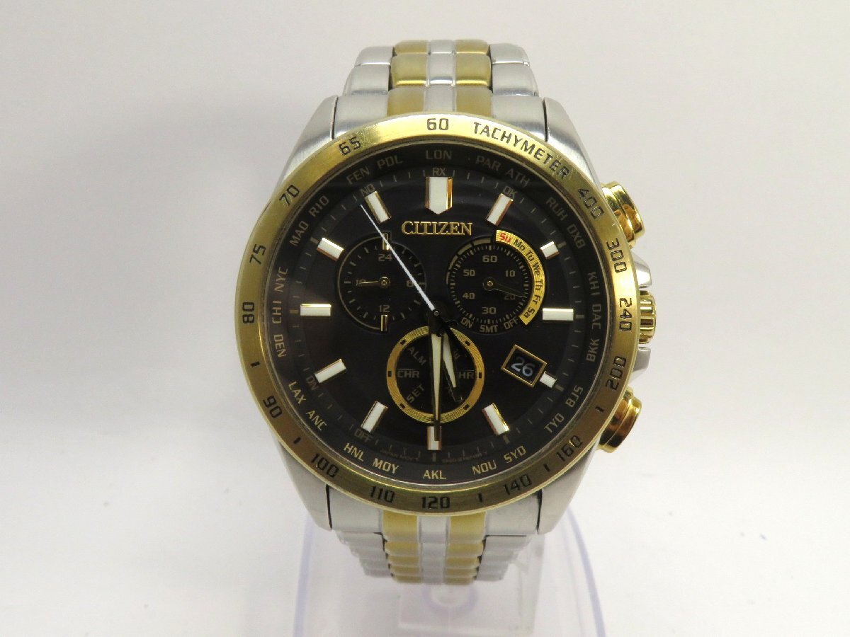 シチズン コレクション エコドライブ ソーラー電波時計 クロノグラフ E660 2025年最新】Yahoo!オークション -e-660の中古品・新品・未使用