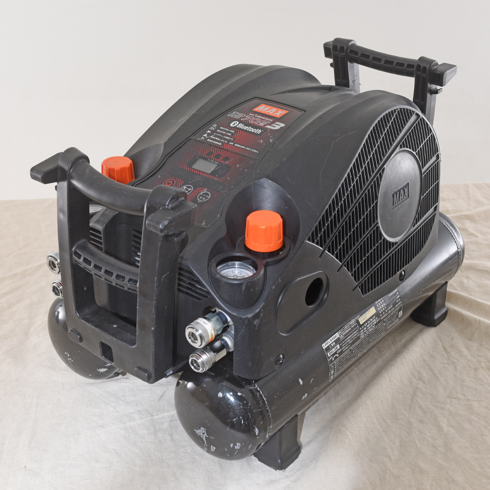 max コンプレッサー　ak-hh1270e3 ブラック 中古品】☆マックス(MAX) エアコンプレッサー AK-HH1270E3_