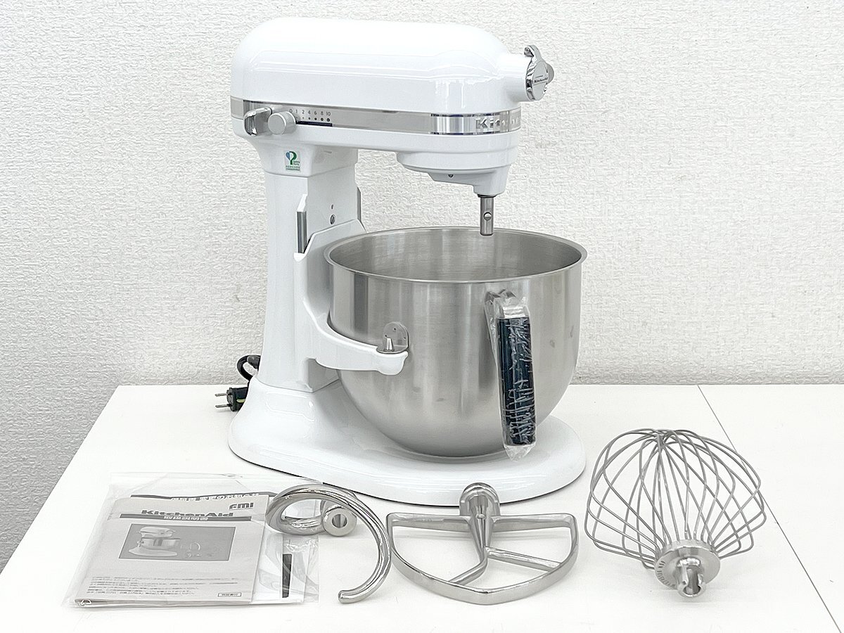 a(6843) キッチンエイド スタンドミキサー KSM7WH 6.9Lミキサー a(6843) キッチンエイド スタンドミキサー KSM7WH 6.9Lミキサー
