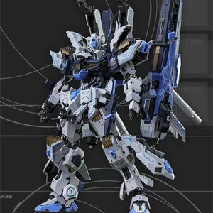 新品 【EDDAS】1/100 アスガルド ASGARD 初回特典付き 高さ22cm 合金関節 機甲 メカ  未組立プラモデル