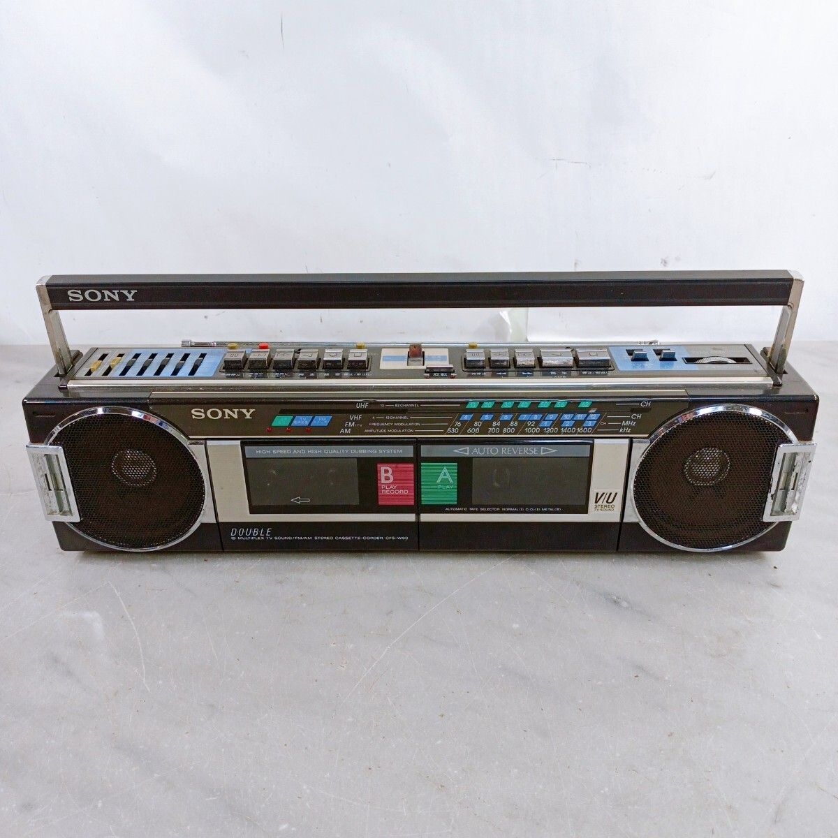 【ソニー】ラジオカセット　レトロ ZX-5 1983年9月 | ソニー坊やと呼ばれた男