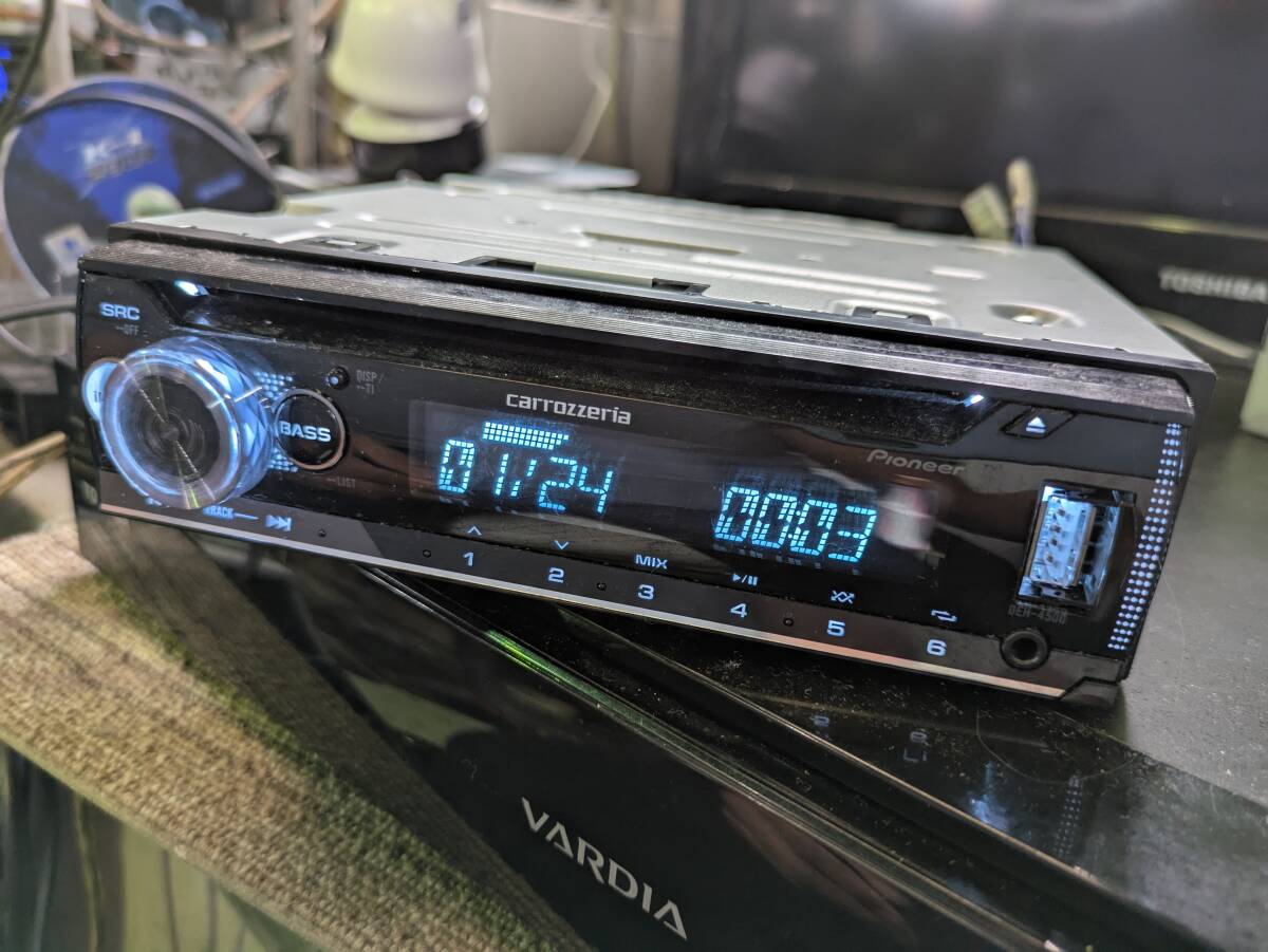 カロッツェリア　1DINデッキ ジャンク 2025年最新】Yahoo!オークション -1dinデッキの中古品・新品・未
