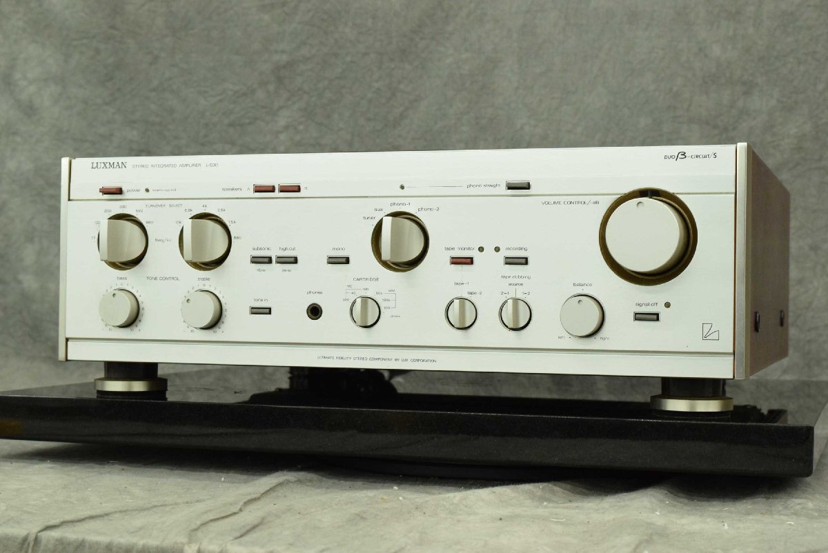 [ジャンク品] ラックスマン　プリメインアンプ　luxman L-1 ラックスマン(LUXMAN)|プリメインアンプ（管球式）|HARDOFFオフ