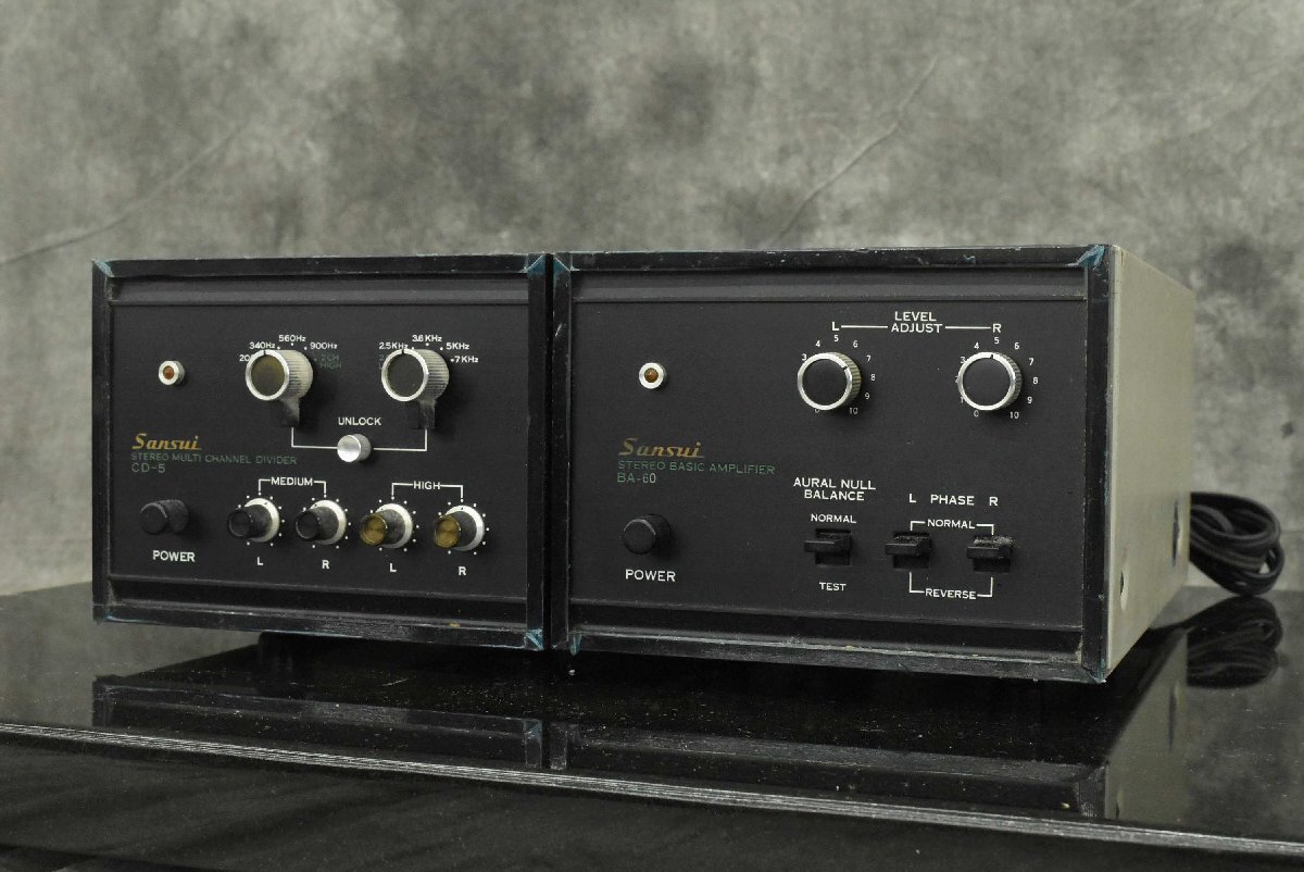 ◆大感謝祭!! SANSUI CD-5 チャンネルデバイダー m0o8697 SANSUI CD-5の仕様 サンスイ