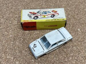 dinky toys lotus cortina rally car ミニカー 当時物 ジャンク ロータスコルティ