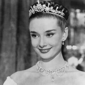 K4 ローマの休日/オードリー・ヘップバーン/アートパネル/ファブリックパネル/インテリアパネル/ポスター