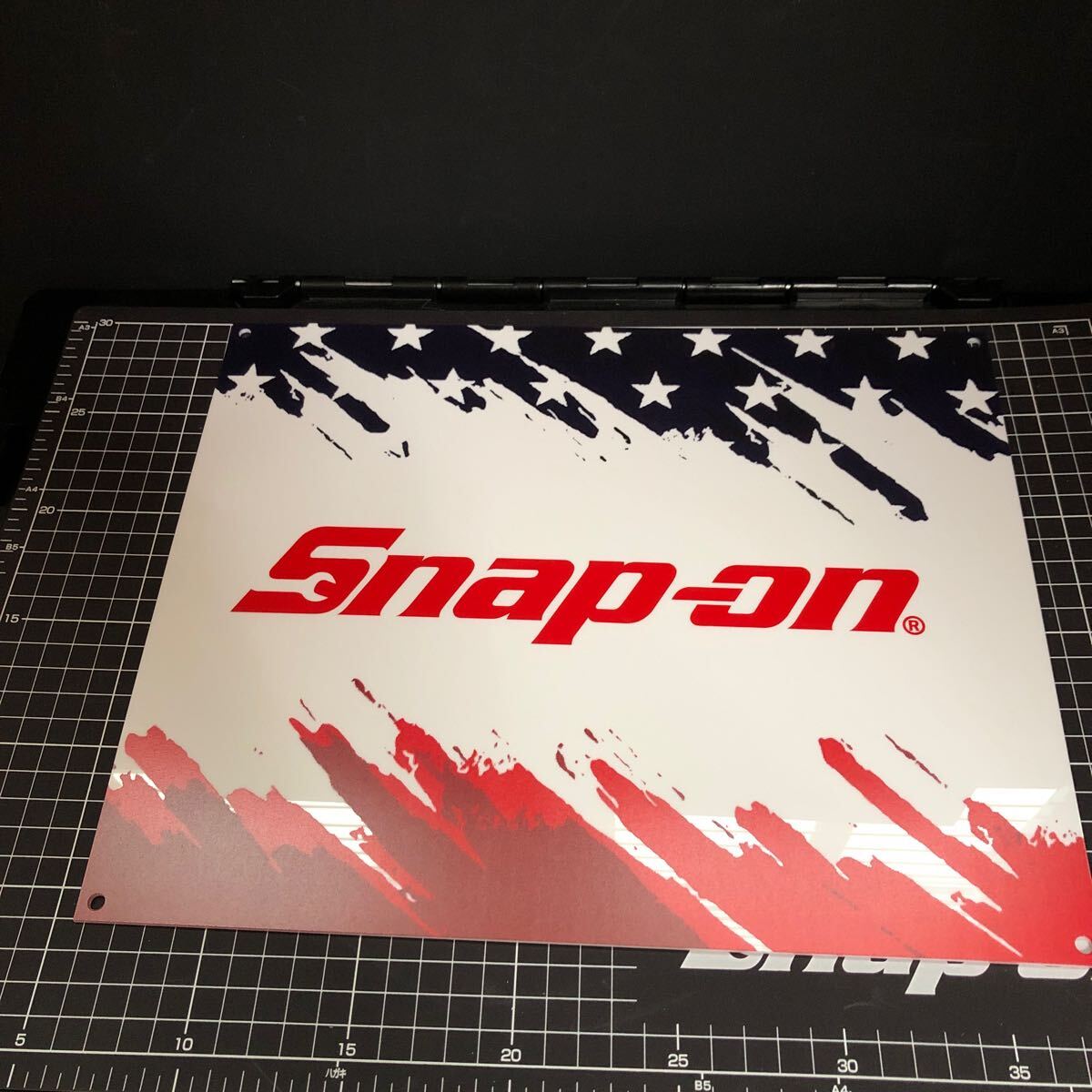 スナップオン　限定　プラスチック　サインボード　Snap-on 新品　レア　アメ