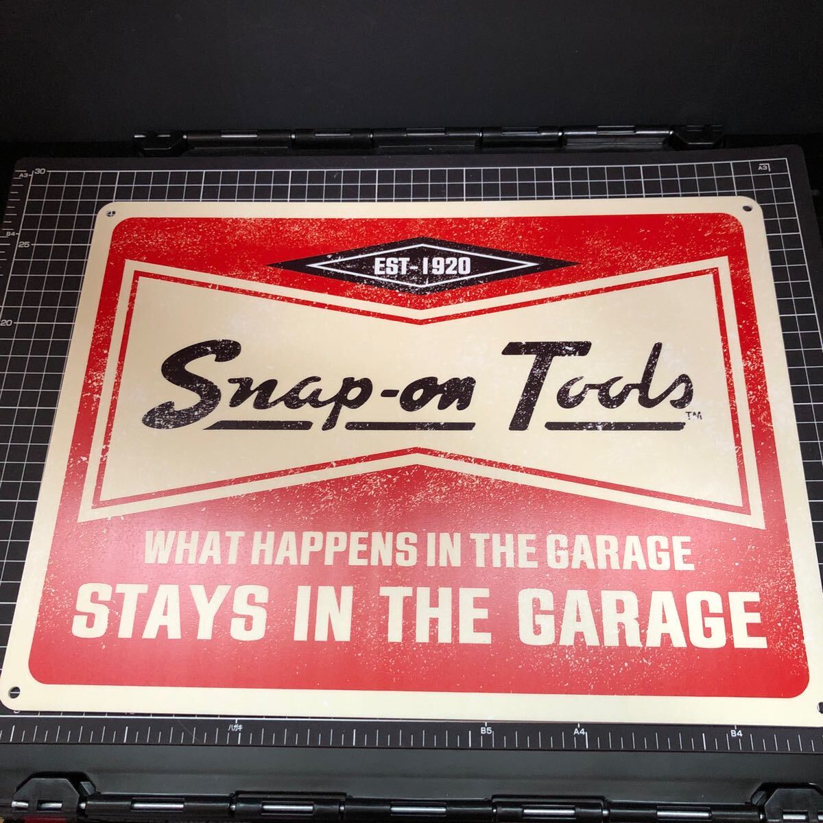 Snap-on カンバン 看板 サインプレート Snap-on カンバン 看板 サインプレート Snap-on カンバン 看板