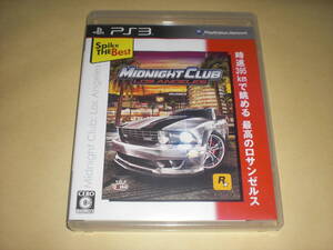 即決PS3 ミッドナイトクラブ ロサンゼルス