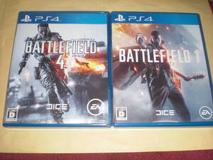 PS4 バトルフィールド1 & バトルフィールド4