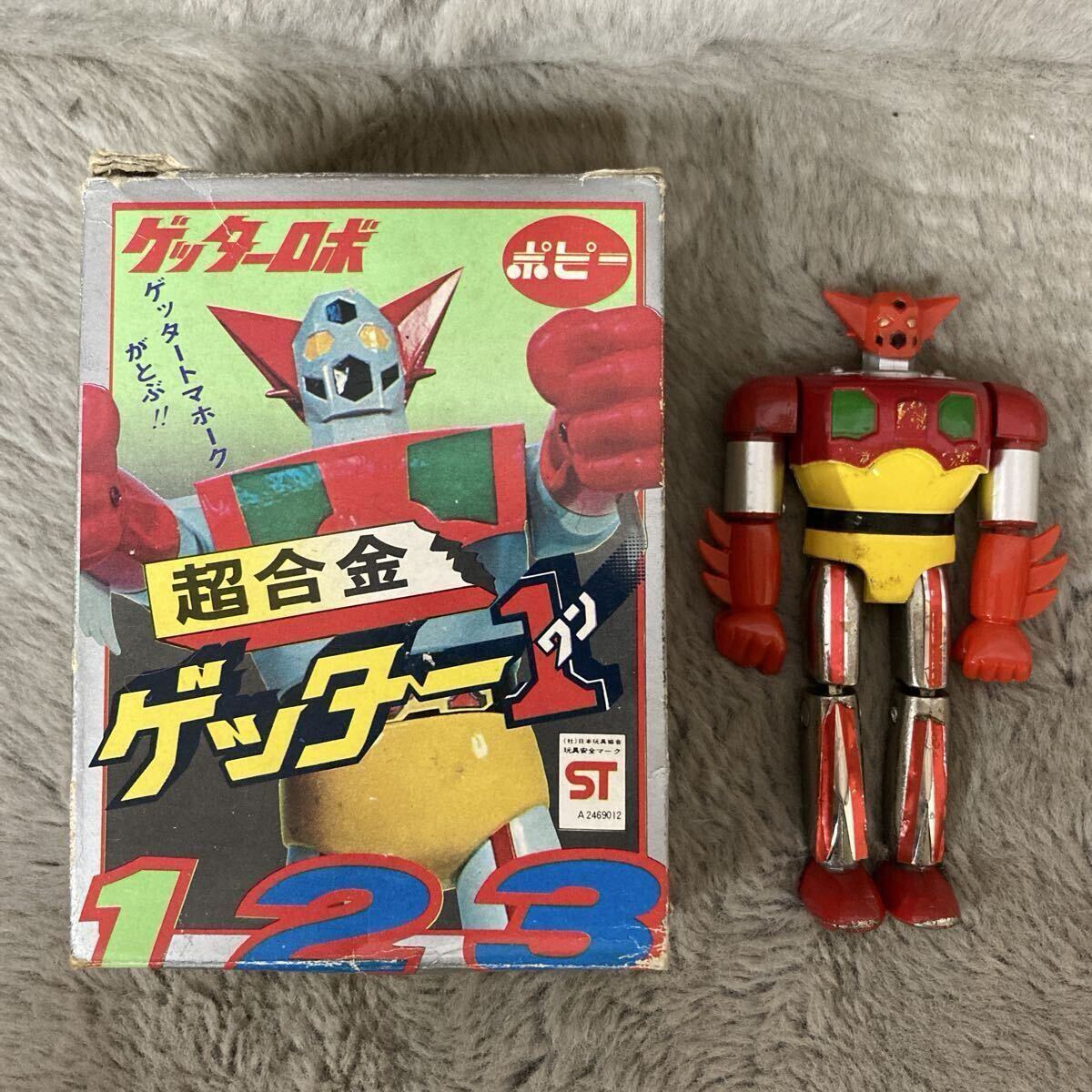BANDAI - 美品　ポピー　超合金　ゲッターロボ　ゲッター1　ゲッター3　セット BANDAI(バンダイ) フィギュア ゲッターロボ ゲッター1 超合金 GT
