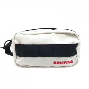 Briefing сумка белый × чёрный Logo .... Cart сумка Golf BRIEFING