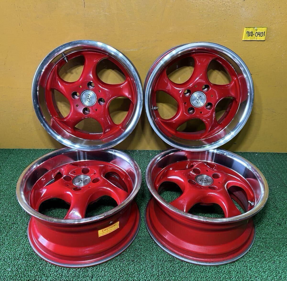 GAT TOSCANA トスカーナ 16x7J +38 4H 4穴社外ホイール GAT TOSCANA トスカーナ 16x7J +38 4H 4穴社外ホイール GAT