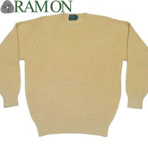 RAM ON ラムオン ウール セーター クルーネック フィッシャーマン