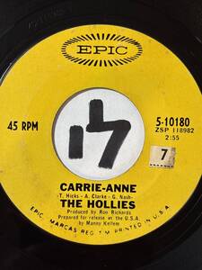 THE HOLLIES CARRIE-ANNE 両面EX+