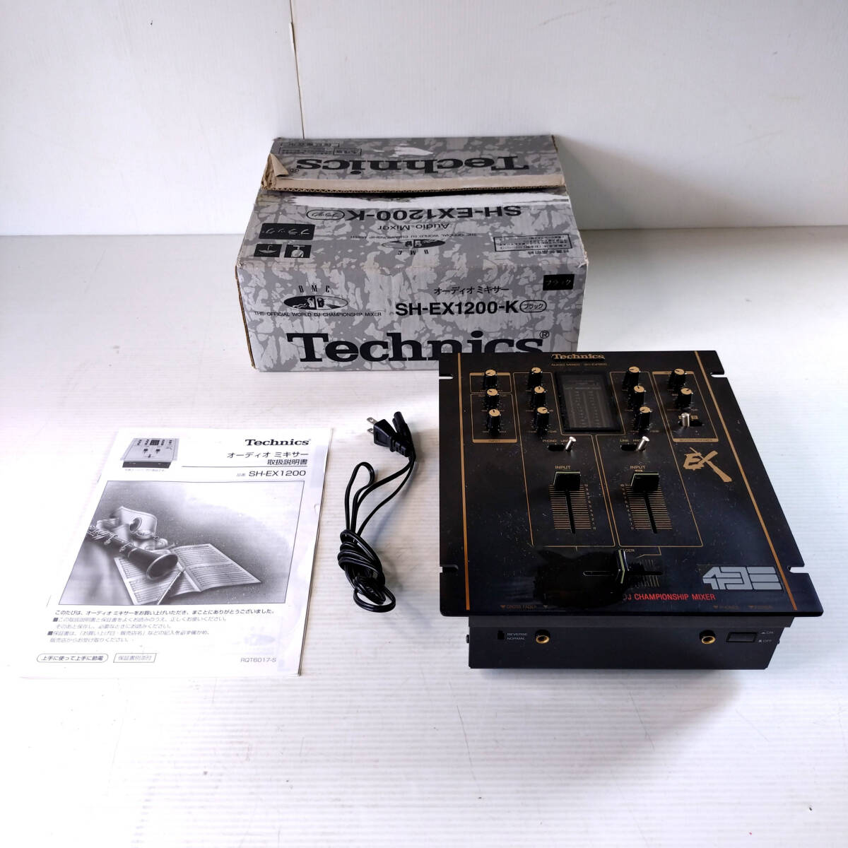 テクニクス　SH-EX1200 Technics　DJミキサー 中古品】Technics/DJミキサー/SH-EX1200 (シルバー) -DJ機材