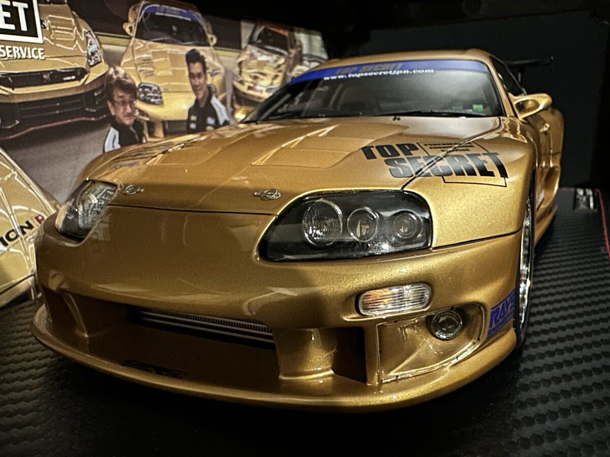 イグニッションモデル 1/18 TOP SECRET スープラ IG3742 新品 IG3742 イグニッションモデル 1/18 TOP SECRET GT300 Supra