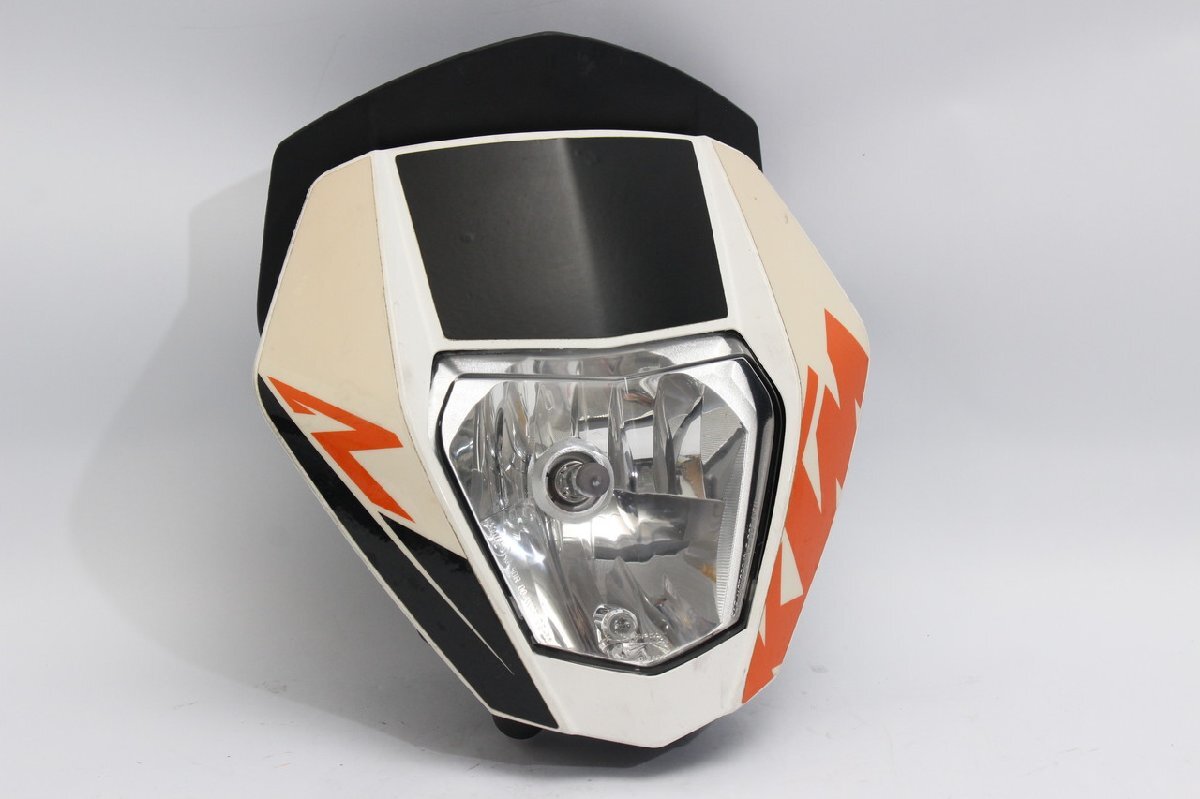 KTM 690DUKE 08-11年 純正 ヘッドライトカバー ライトカウル パネル デューク KTM 690デューク08-11年 レオビンチ マフラー KTM 690 DUKE マフラー