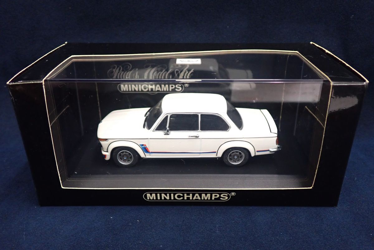 BMW 2002 Turbo ミニカー 1/43 スケール 1/43 ミニチャンプス BMW 2002 ターボ 1973-74 （クリーム