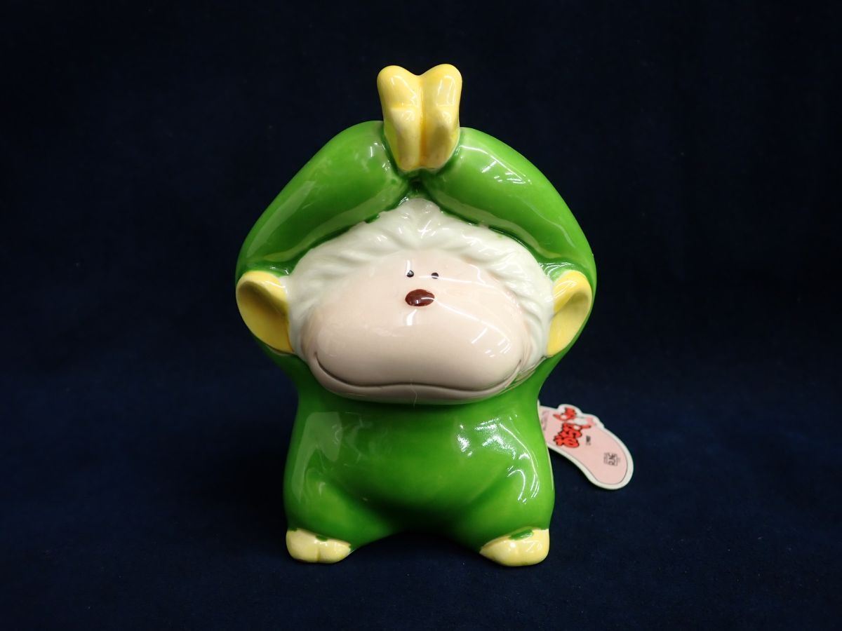 ★【大ちゃん】★キキララ　貯金箱　陶器製　置物　昭和レトロ　ビンテージ LittleTwinStars リトルツインスターズ キキララ 陶器製 貯金箱