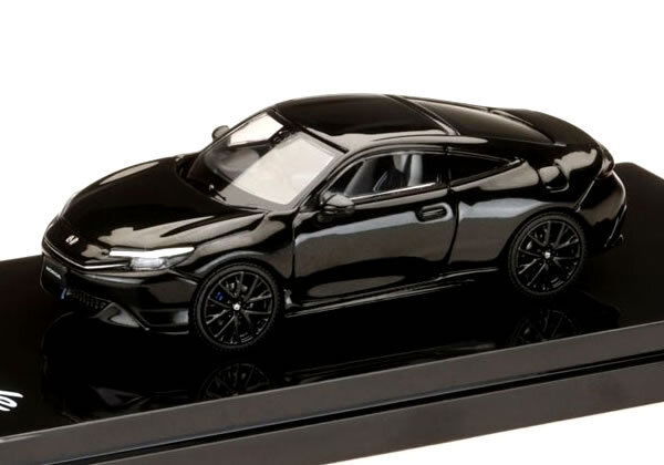 ホンダ プレリュード ミニカー 黒 ホビージャパン 1/64 ホンダ プレリュード 2.2Si-VTEC BB4 前期