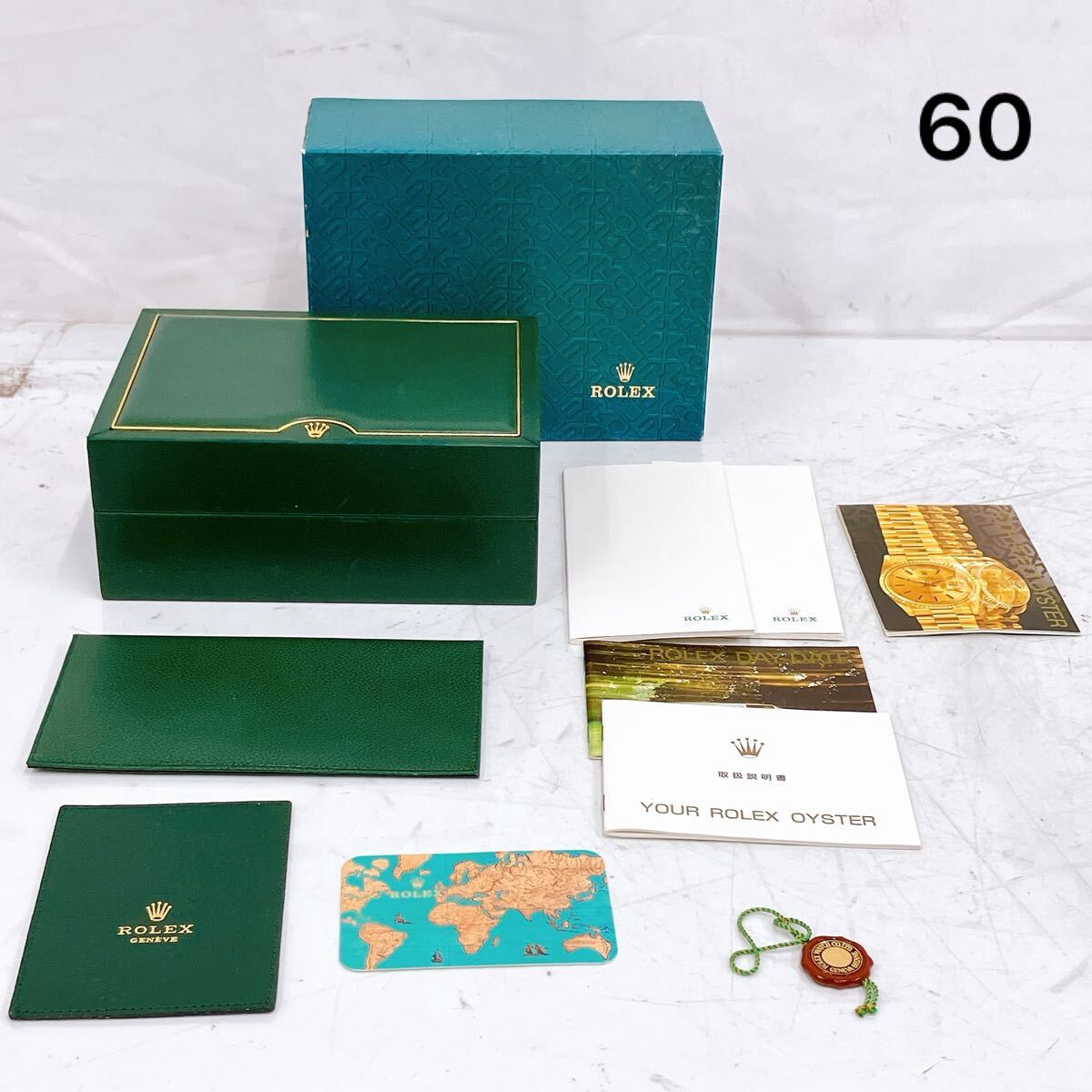 ROLEX 空箱　付属品 Yahoo!オークション - 【付属品のみ】 ロレックス 時計用 空箱