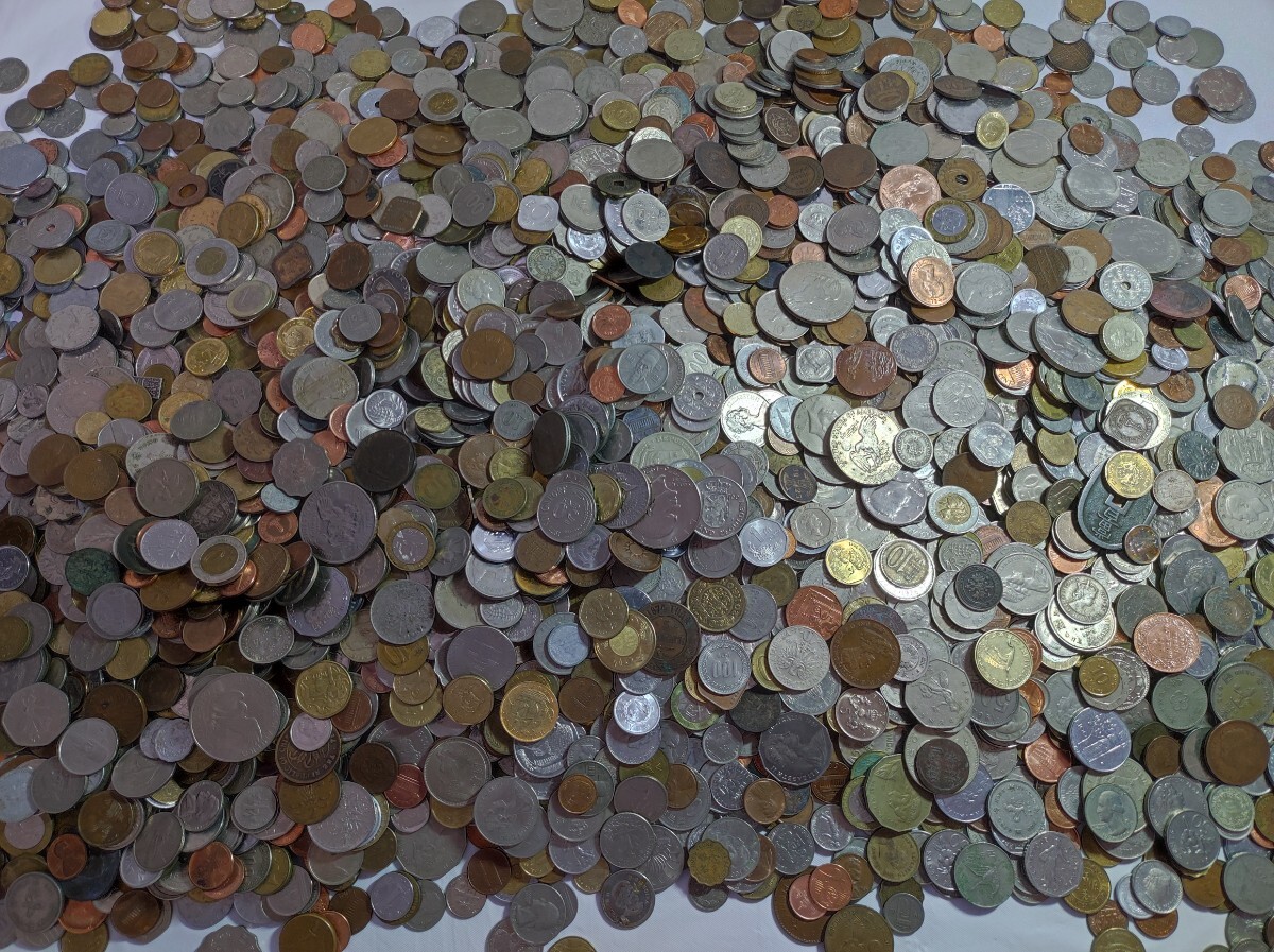 ⑦ジャンク古銭まとめ売り 約8.5kg 在庫処分品 ⑦ジャンク古銭まとめ売り 約8.5kg 在庫処分品 2025年最新