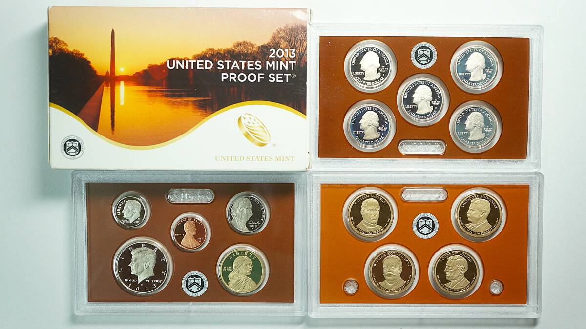 特年！　プルーフ貨幣セット　2010〜2013年セット 楽天市場】おもいでの少額貨幣 2013 プルーフ貨幣セット（平成25