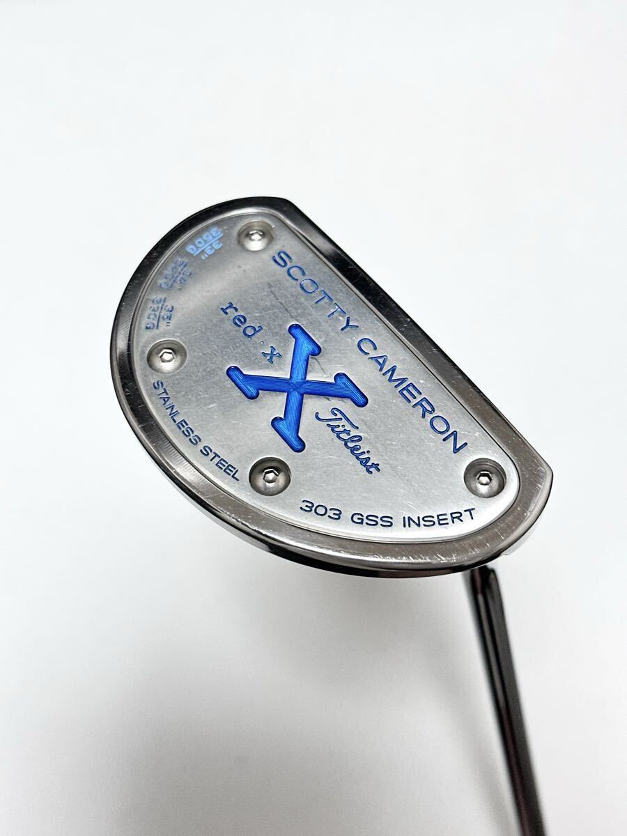 値下げScotty Cameron パター ミラー仕上げ スコッティキャメロン RED X ミラー仕上げ！！ 【低価，お得】