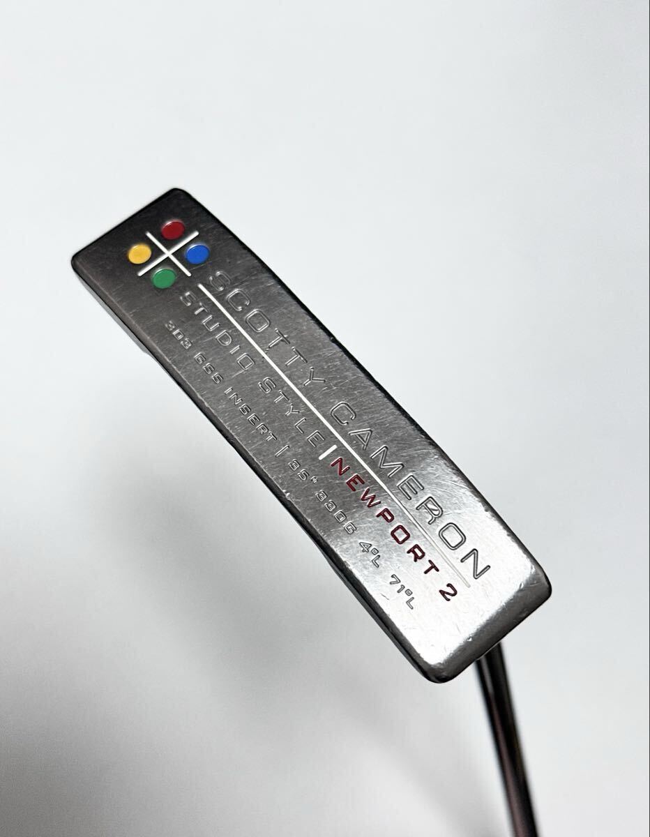 【週末限定価格】超美品スコッティキャメロン　スタジオスタイル　ニューポト2 徹底解説】Scotty Cameron Studio Style Newport 2｜プロ絶賛の