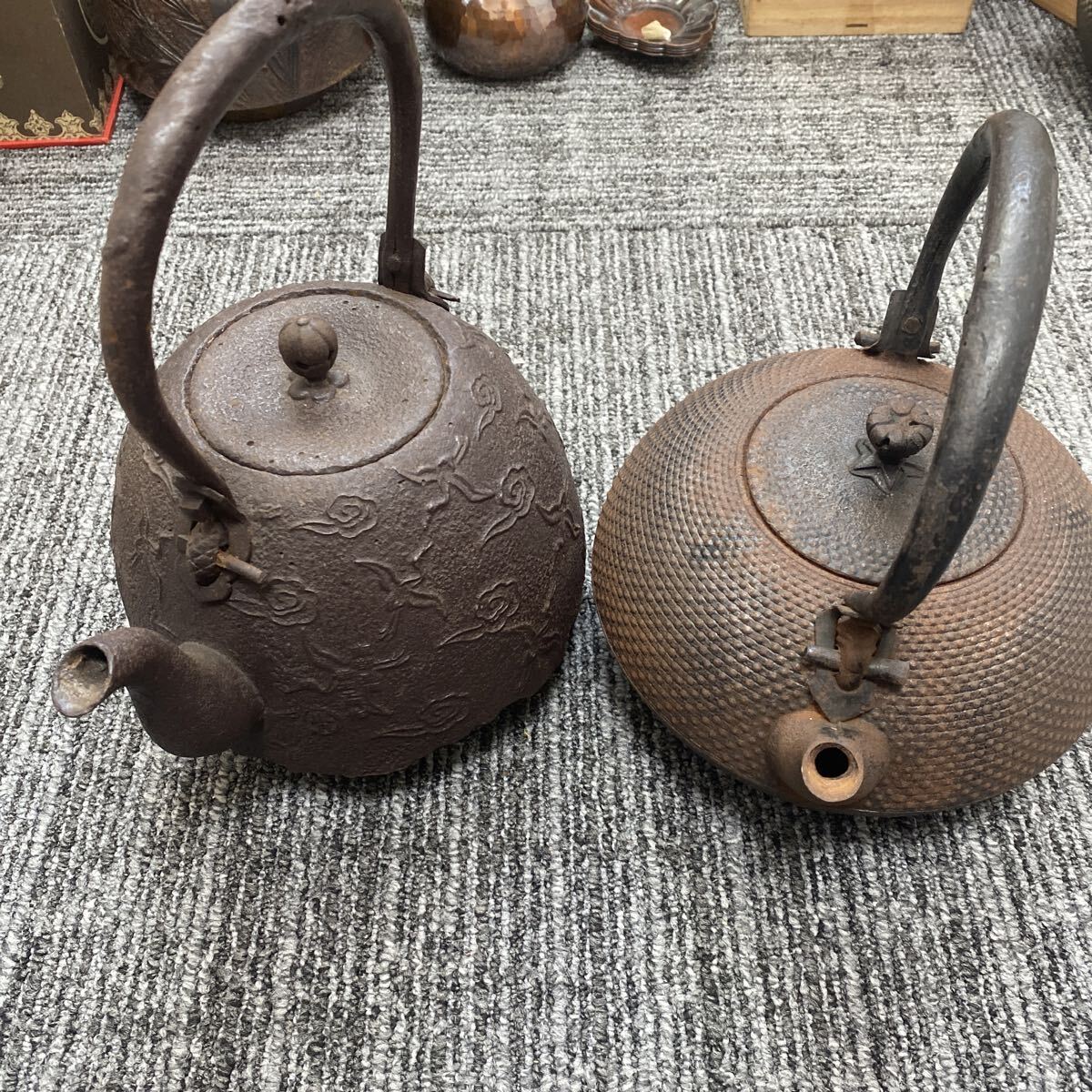 Yahoo!オークション -「照光堂 鉄瓶」(鉄瓶) (鉄製)の落札相場