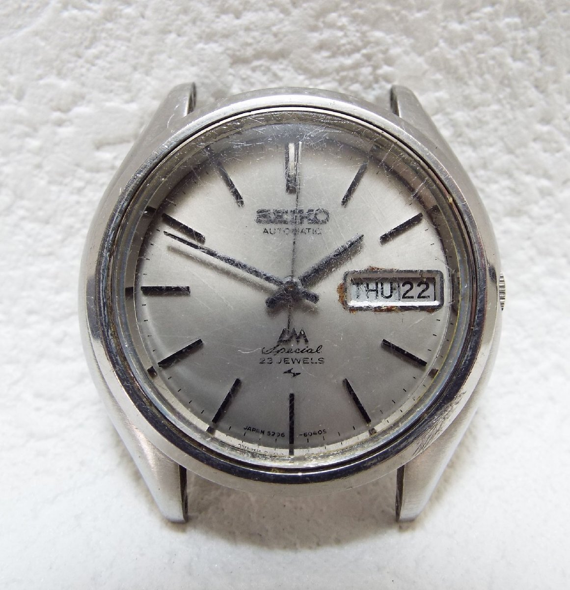 希少　ロードマチックスペシャル　5206-6130 ヘッドのみ　セイコー SEIKO LM SPECIAL 5206-6130 : 伏せ字だらけ～よもやま時計ブログ～