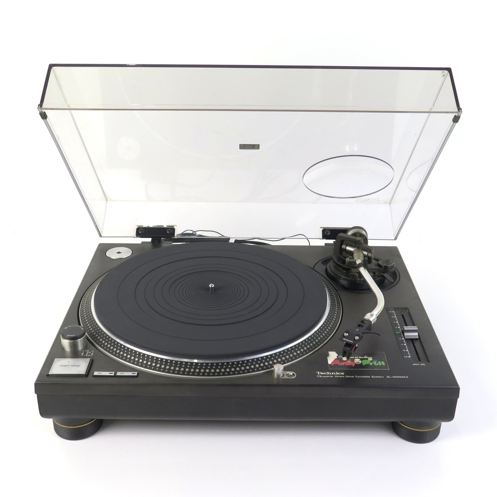 【音出し確認済み】Technics SL-1200 MK3 テクニクス　マット付 Yahoo!オークション -「technics sl-1200 mk3」の落札相場・落札価格