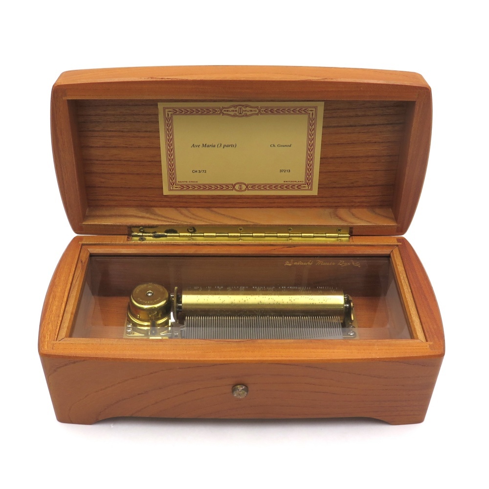 Reuge 手巻きオルゴール Yahoo!オークション -「リュージュ オルゴール」(オルゴール