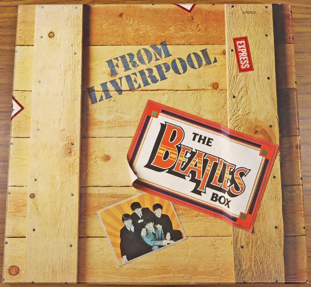 THE BEATLES BOX レコード8枚組　ビートルズレコード4枚セット The Beatles Box (8 LP set)