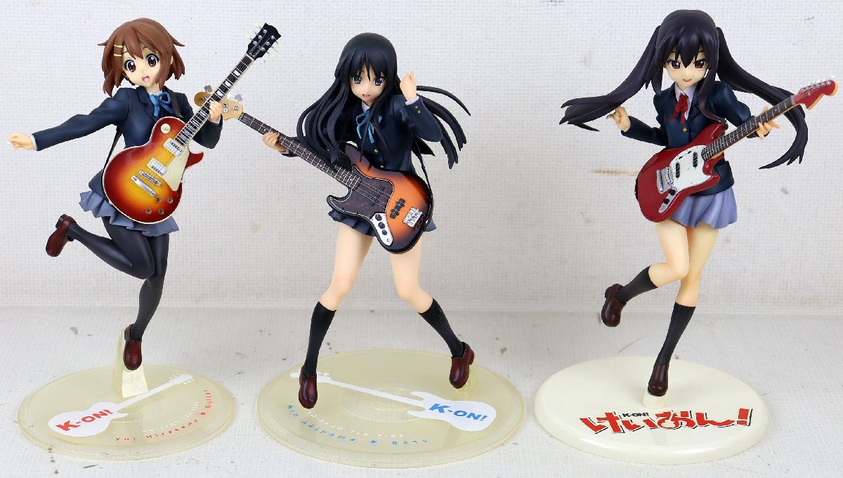 【中古品】ALTER アルター けいおん！ フィギュア 7体セット 中古品】ALTER アルター けいおん！ フィギュア 7体セット