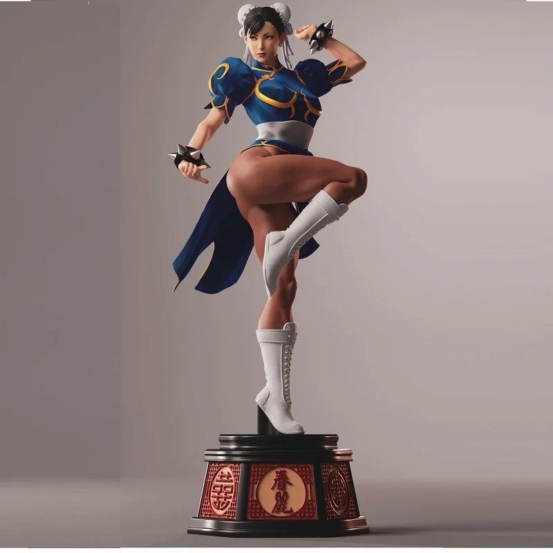 春麗1/4 スケールガレージキット塗装済み完成品 ストリートファイター 春麗 1/4 チュンリーセクシー フィギュア