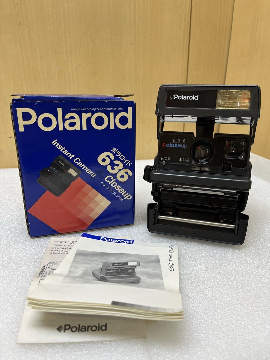 【未使用品】ポラロイドカメラ(Polaroid 636) Yahoo!オークション -「ポラロイド 636」の落札相場・落札価格