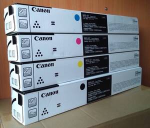 Canon подлинный многофункциональный принтер тонер NPG-67 тонер желтый, пурпурный, голубой, черный 1 комплект, всего 4 шт, неиспользованные новые